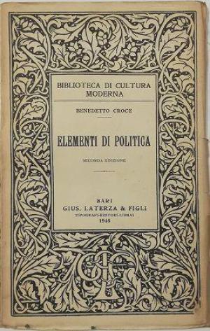 ELEMENTI DI POLITICA